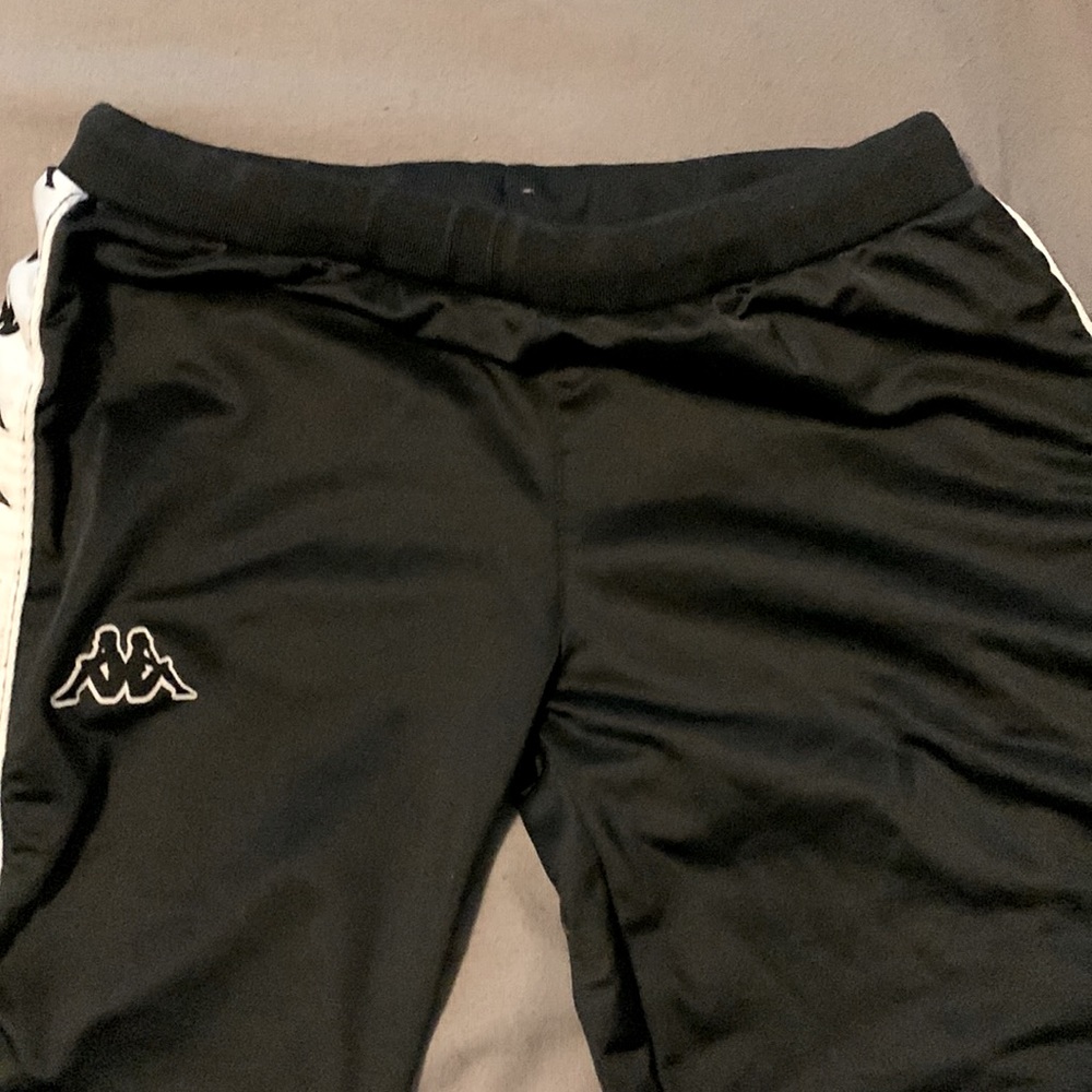 • Kappa • Slim joggers/Track pants black and white